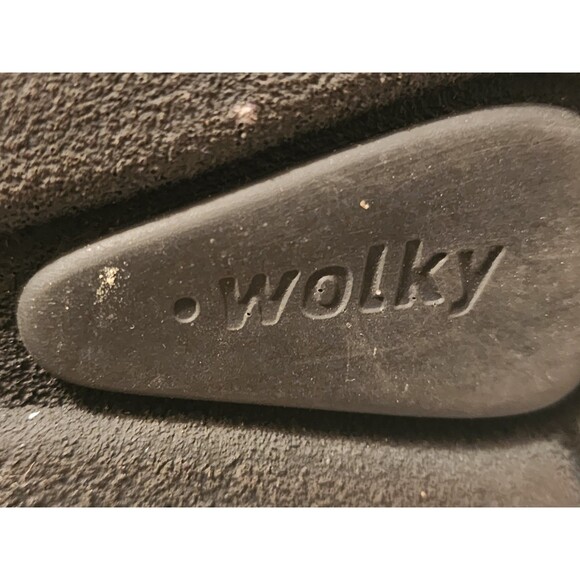 Wolky Leather Comfort Shoes Size EU 41 Red Mary Jane Open Toe - Picture 7 of 8